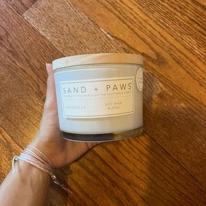 Sand and Paws Limoncello Candle